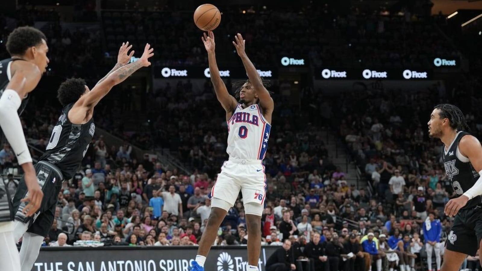 NBA roundup: Tyrese Maxey scores 52 as 76ers top Spurs in 2OT