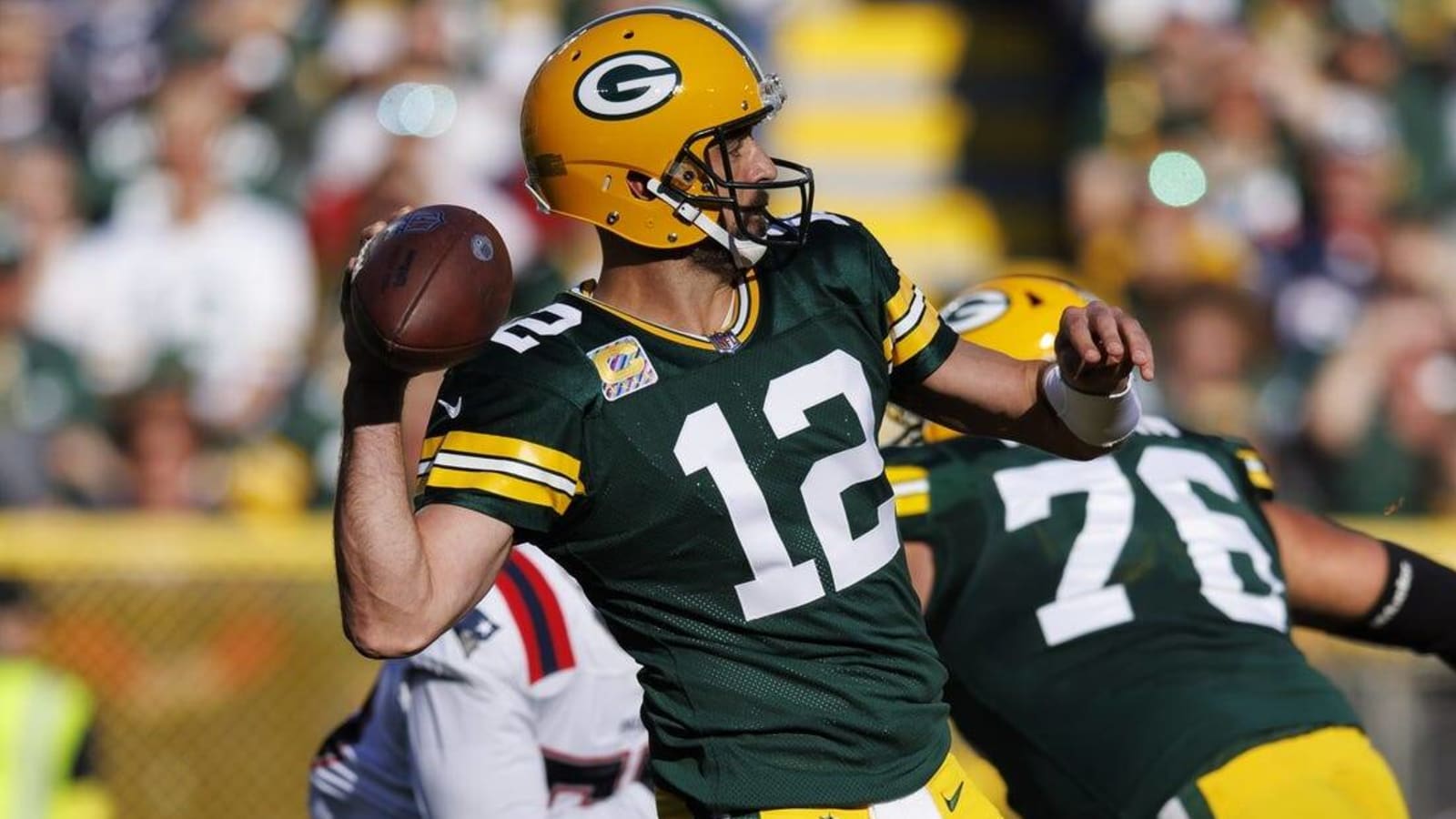 Packers QB Aaron Rodgers throws 500th career TD Yardbarker