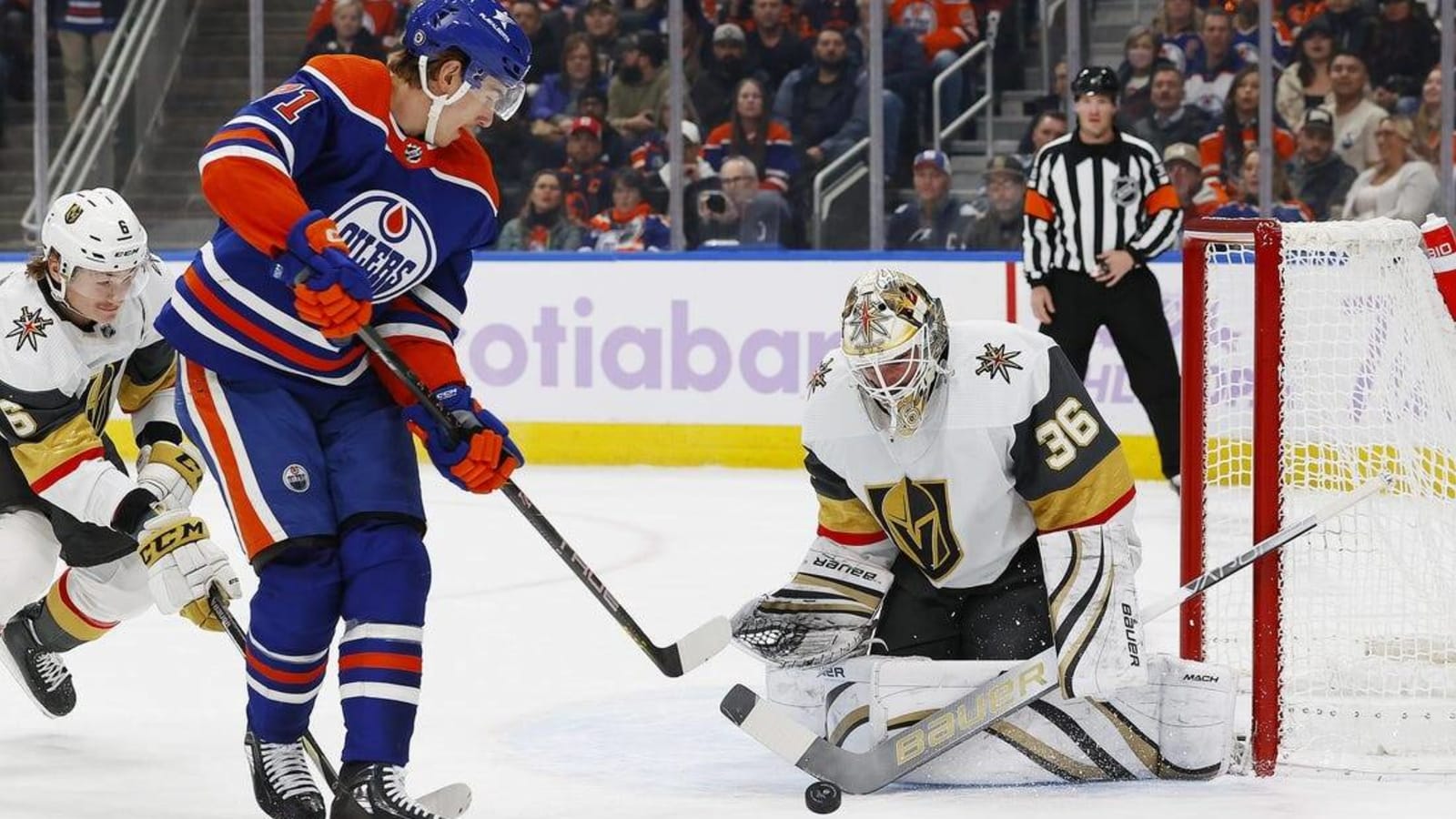 Another big Connor McDavid effort lifts Oilers past Knights