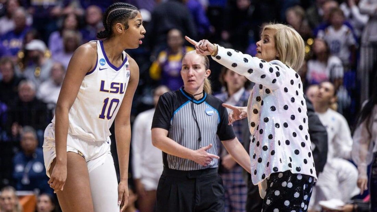Kim Mulkey: 'Coach's decision' to bench All-American Angel Reese