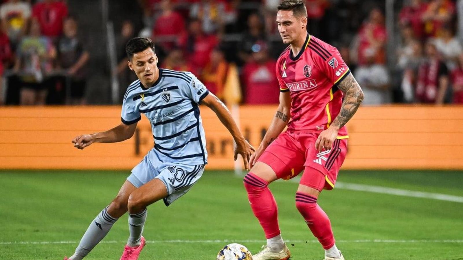 St. Louis City score 4 goals in second half, roll past Sporting KC