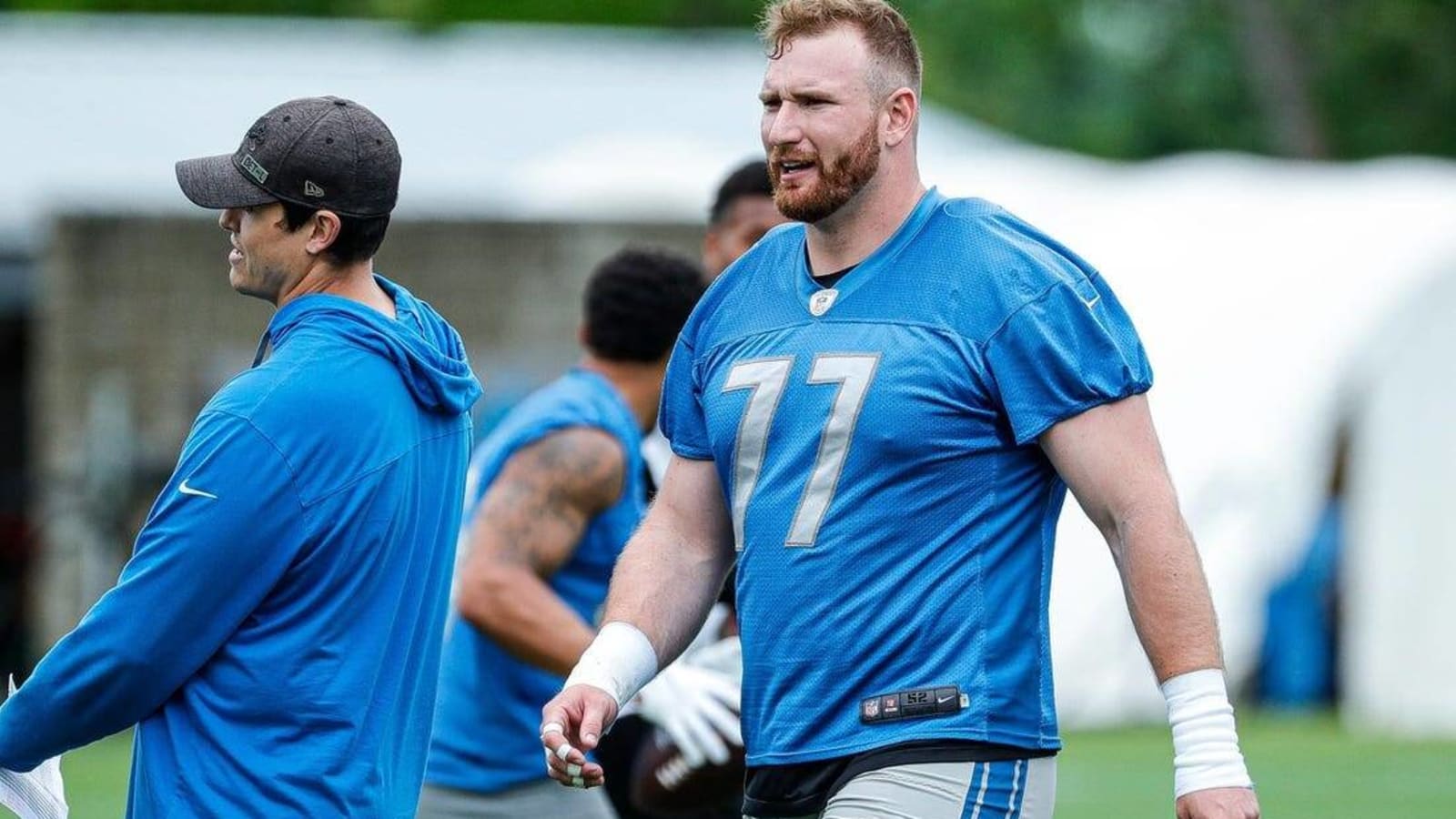 Frank Ragnow (groin) joins list of injured OL for Lions