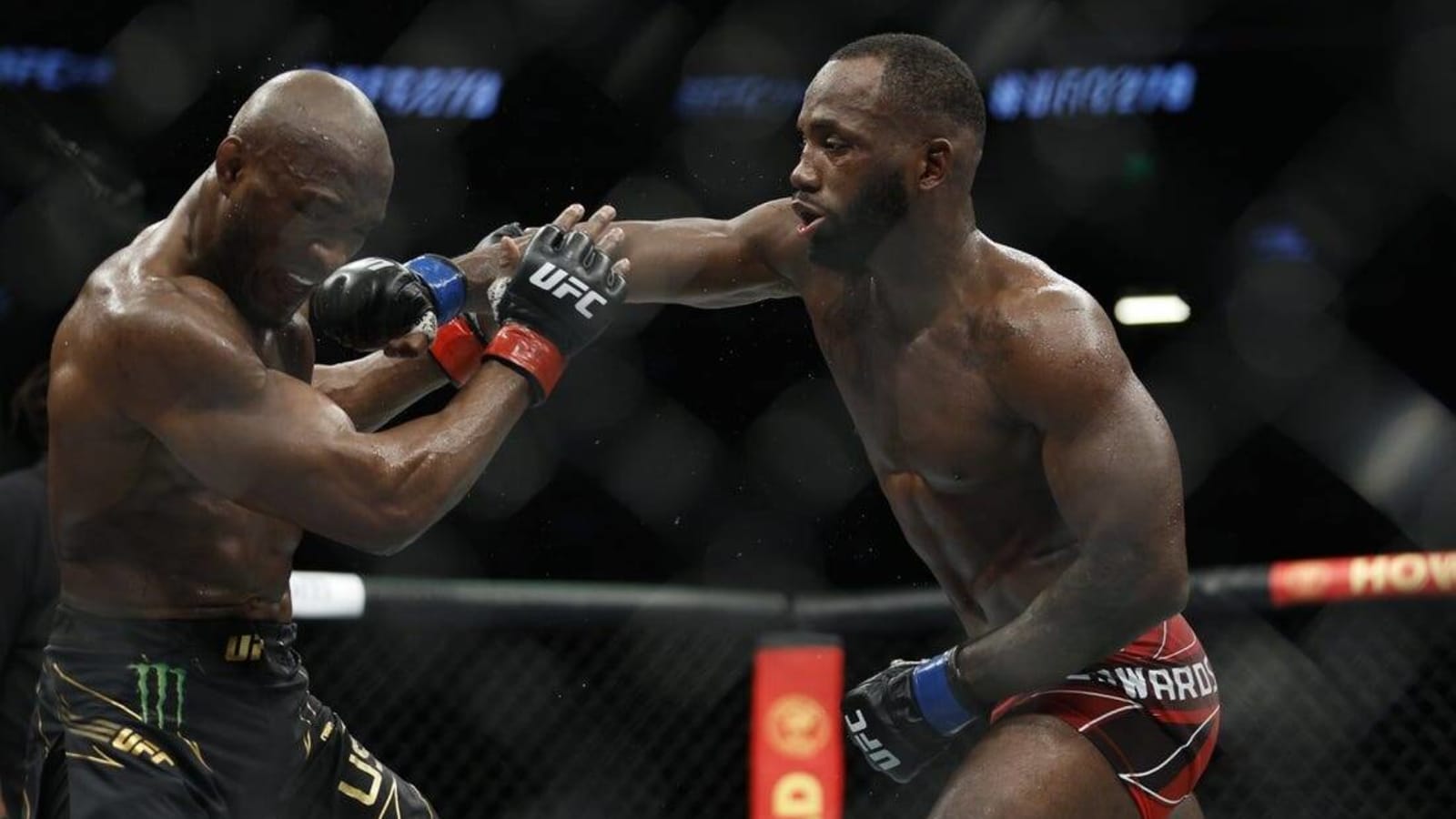 Leon Edwards-Kamaru Usman 3 highlights UFC 286 card