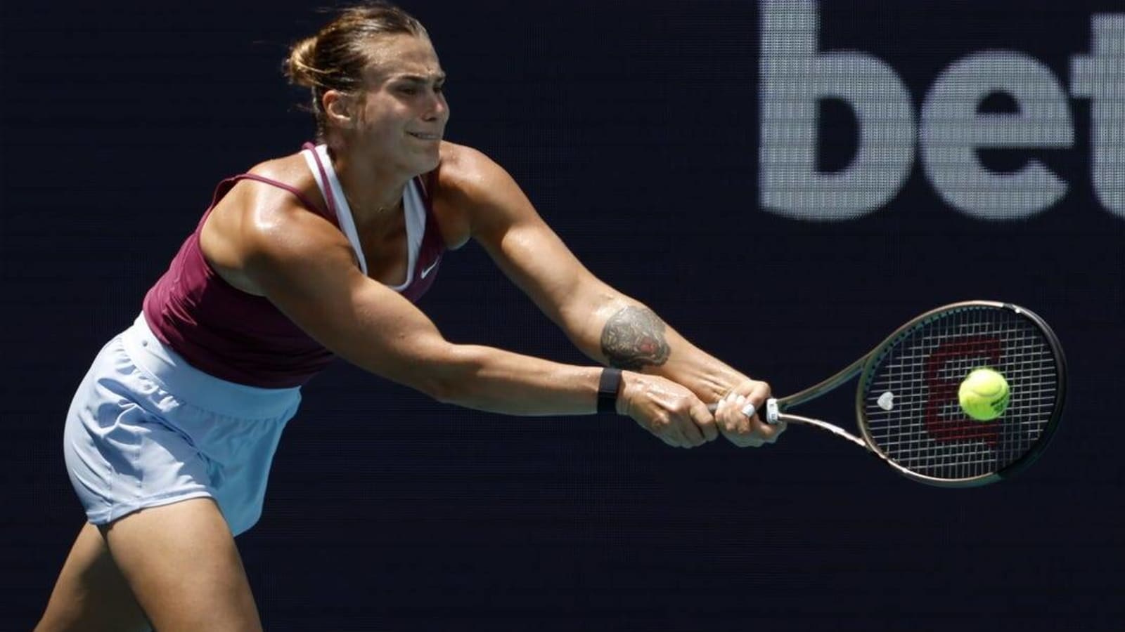 No. 2 seed Aryna Sabalenka upset in Dubai