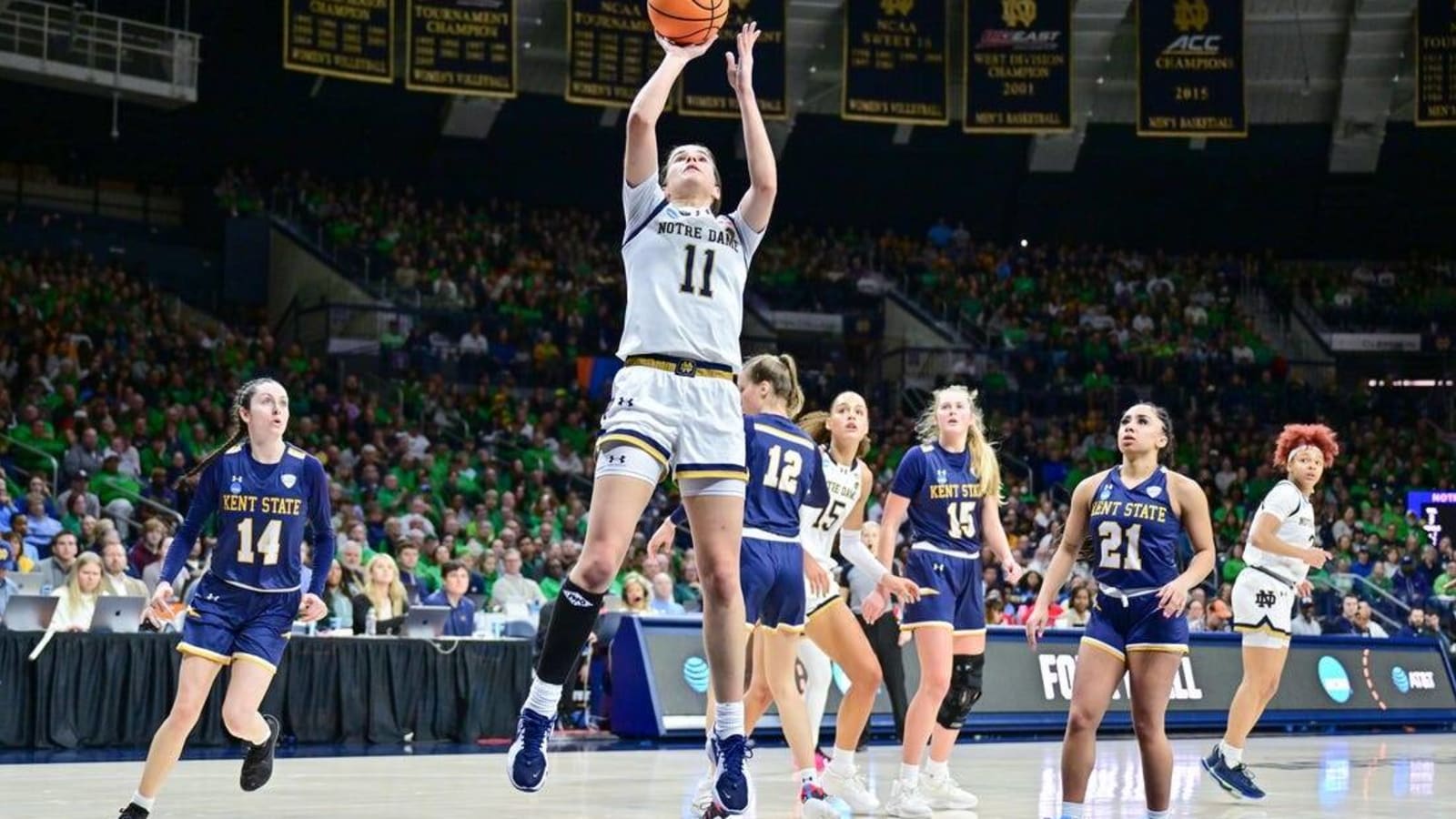 No. 2 Notre Dame knocks off No. 7 Ole Miss, moves to Sweet 16