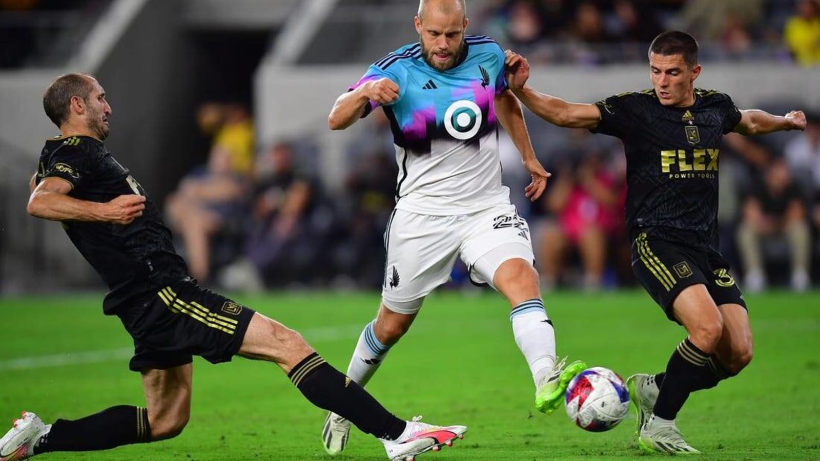 Denis Bouanga&#39;s hat trick leads LAFC to playoff-clinching win