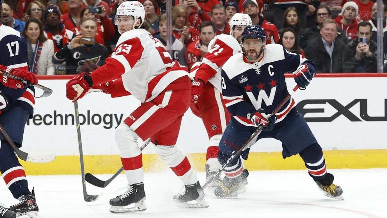 Capitals, Red Wings battle for crucial playoff points Yardbarker