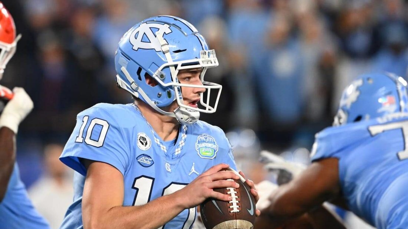 UNC QB Drake Maye calls transfer talk &#39;rumors&#39;