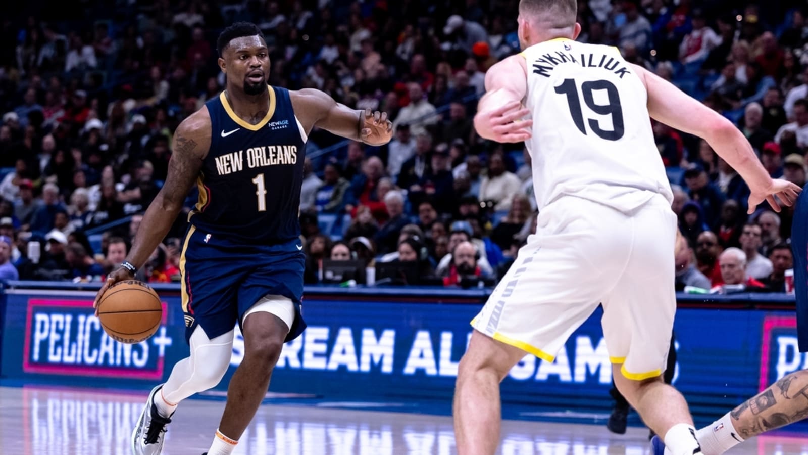 Pelicans set multiple season highs in win over Jazz
