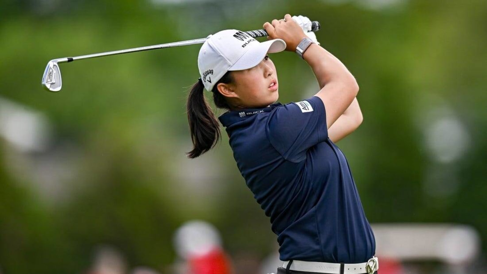 Ruoning Yin, 20, comes from behind to win Women&#39;s PGA