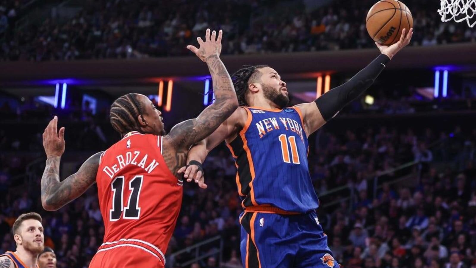 Jalen Brunson-led Knicks beat Bulls, grab No. 2 seed in East