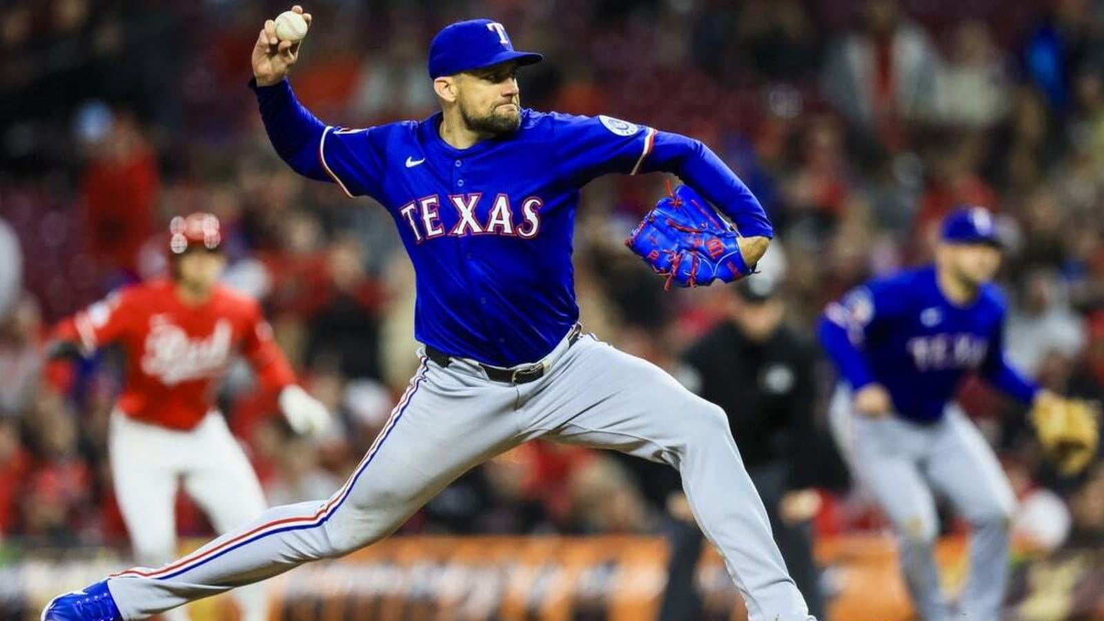 MLB roundup: Rangers&#39; Nathan Eovaldi shuts out Reds