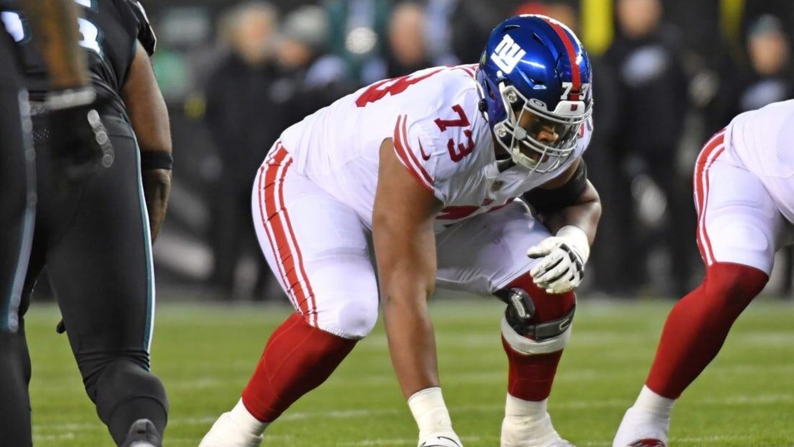 Giants place T Evan Neal (ankle) on IR