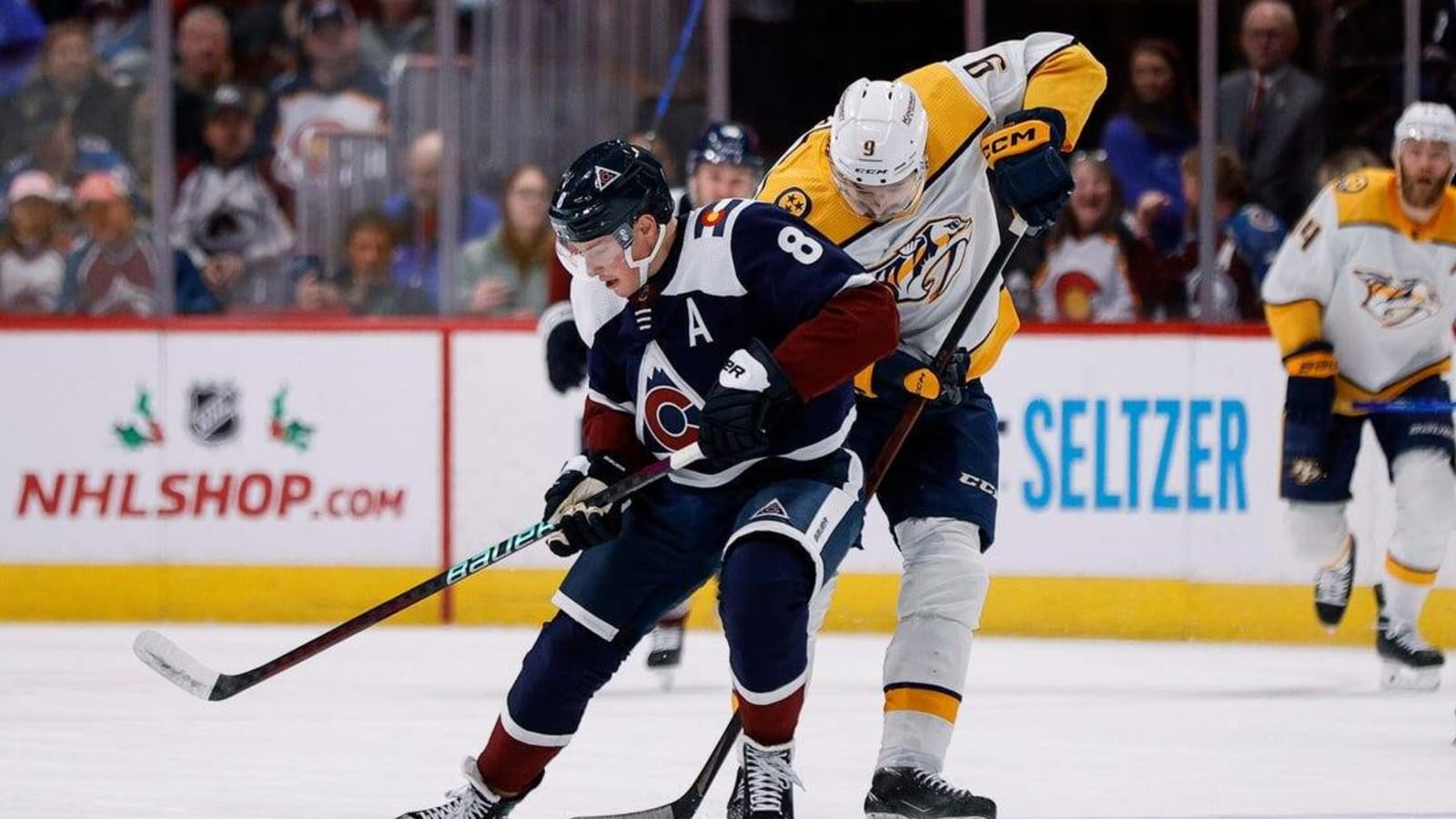 Avalanche knock off Predators for sixth straight time