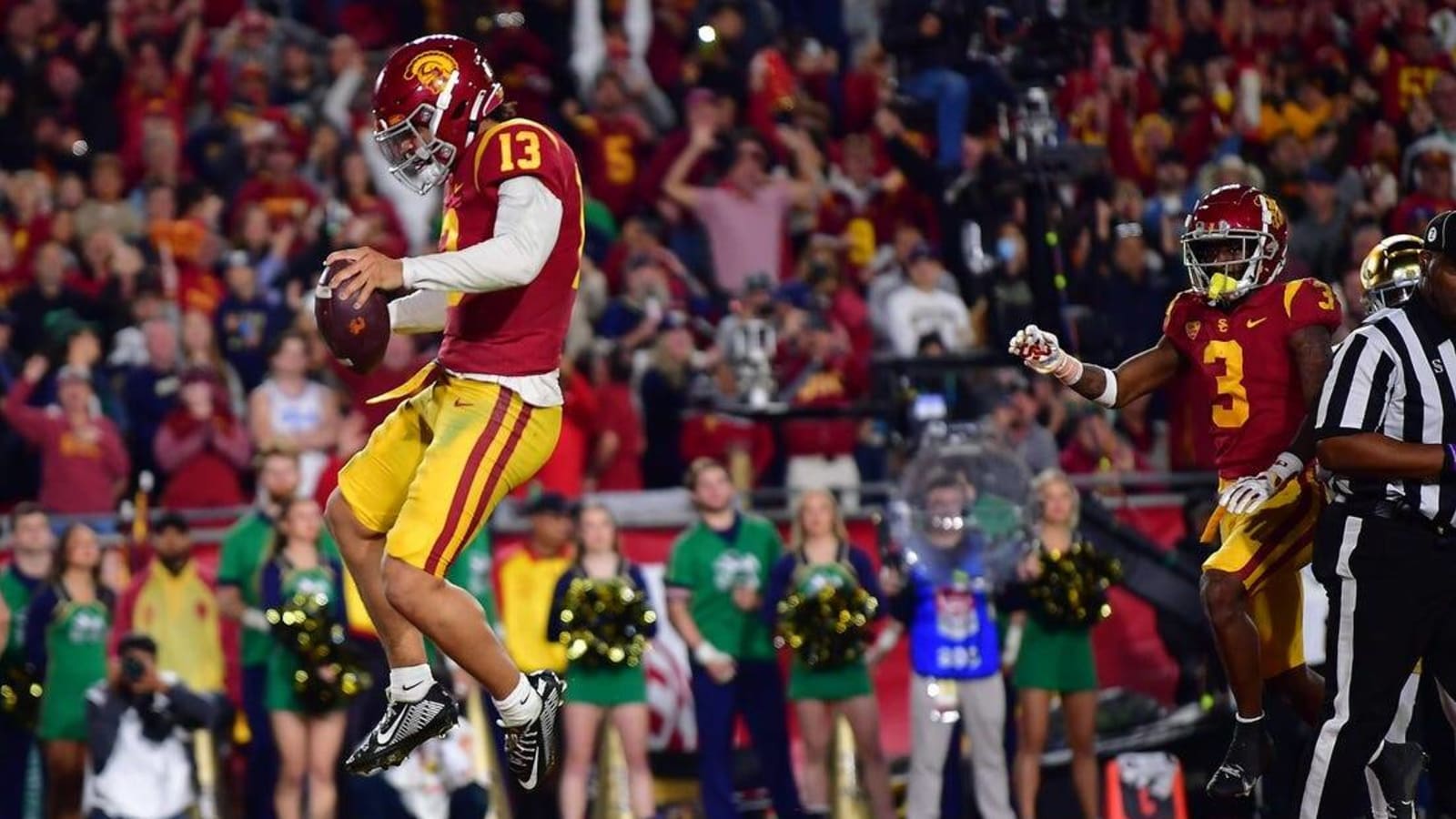 Caleb Williams leads No. 6 USC past No. 15 Notre Dame