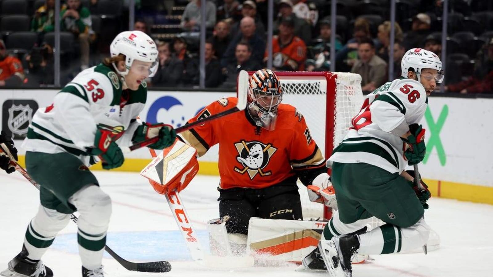 Kirill Kaprizov&#39;s 2 power-play goals lift Wild past Ducks