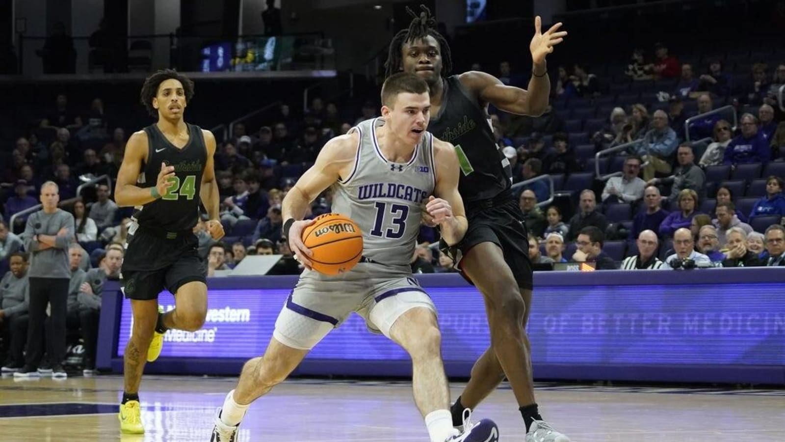 No. 25 Northwestern blows late lead, falls to Chicago State at home