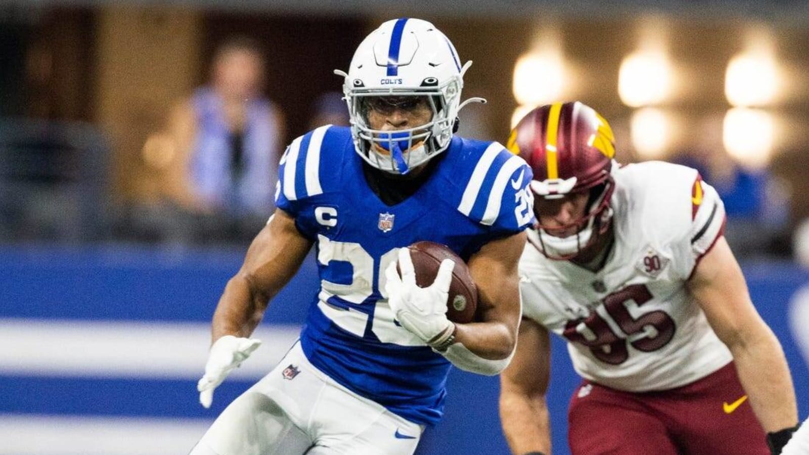 Colts RB Jonathan Taylor not spotted at practice