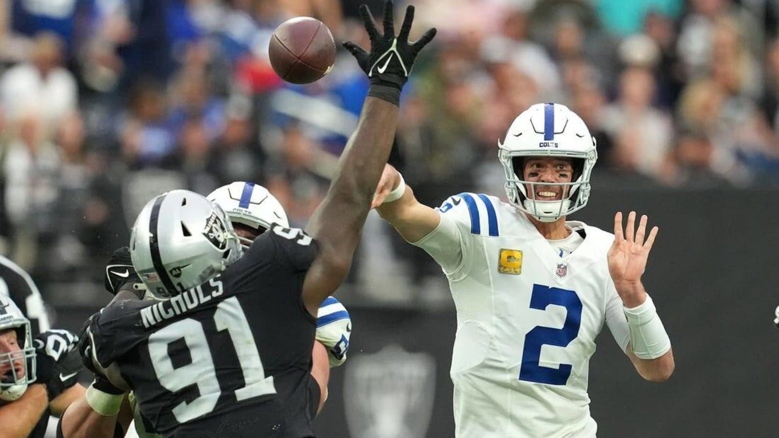 Matt Ryan, Colts top Raiders in Jeff Saturday&#39;s coaching debut