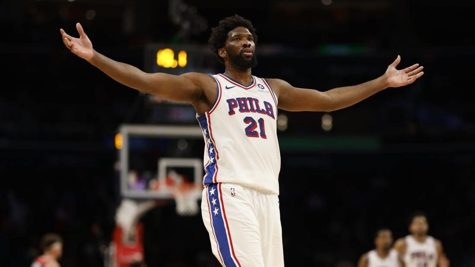 Joel Embiid, 76ers look to add to Hawks&#39; troubles