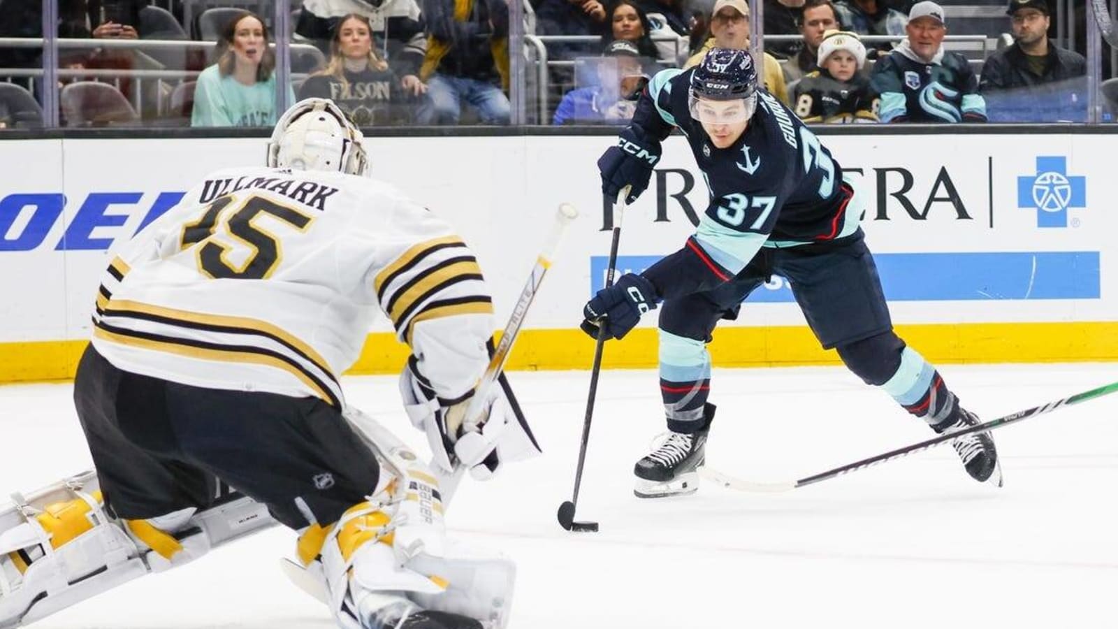 Kraken top Bruins as Boston plays another OT game