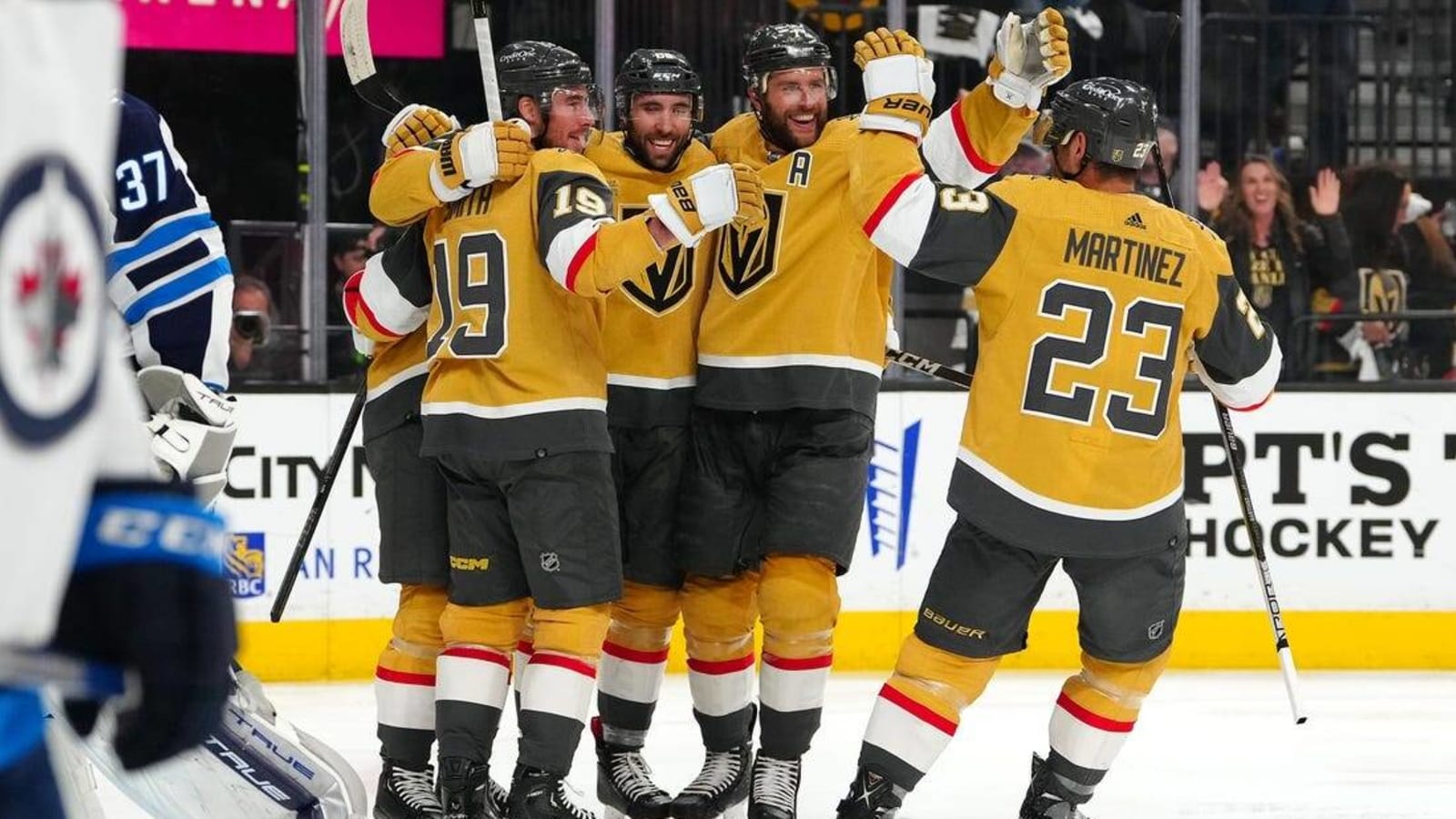 Golden Knights rout Jets, seal series in Game 5