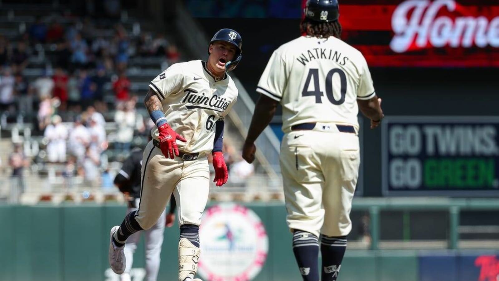 Twins aim to continue power display in opener vs. Angels