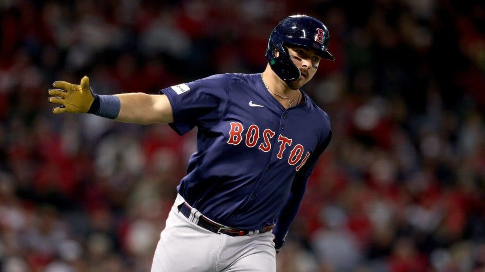 Red Sox belt five homers in win over Angels