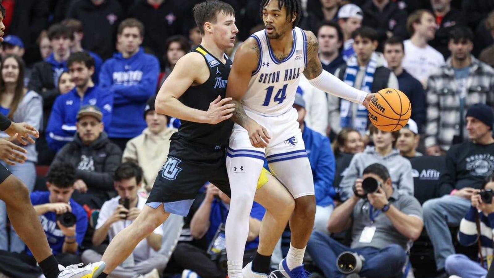Dre Davis,  Seton Hall upset No. 7 Marquette