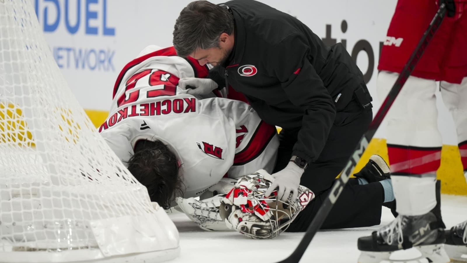 Hurricanes G Pyotr Kochetkov in concussion protocol