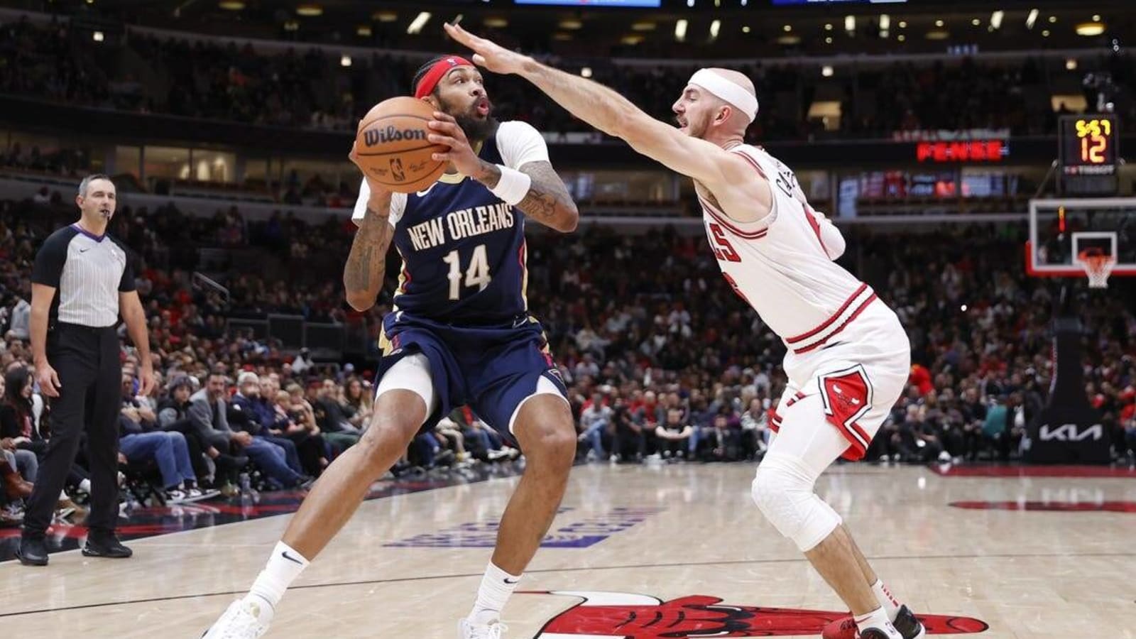 Coby White shoots Bulls to triumph over Pelicans