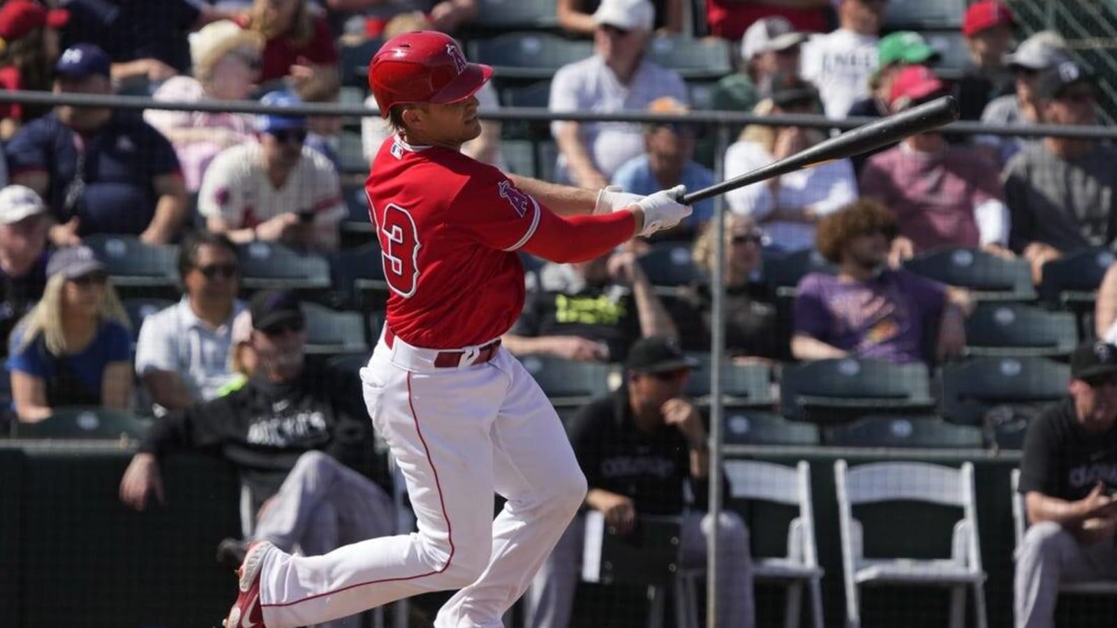 Angels C Max Stassi slowed by hip injury