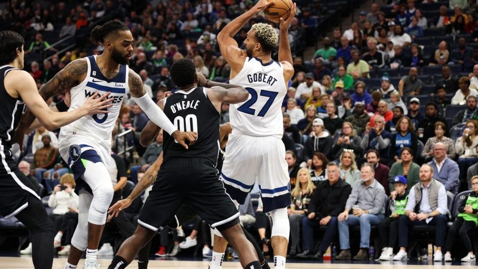 Rudy Gobert faces off against former team as Jazz visit Timberwolves