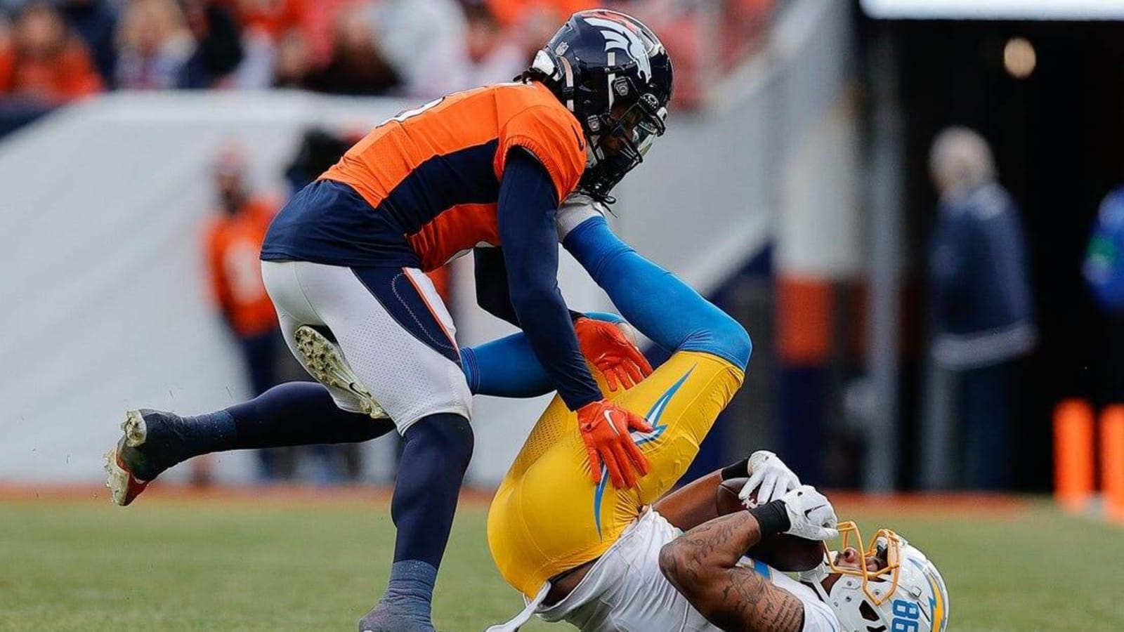 Broncos eliminated from playoffs despite beating Chargers