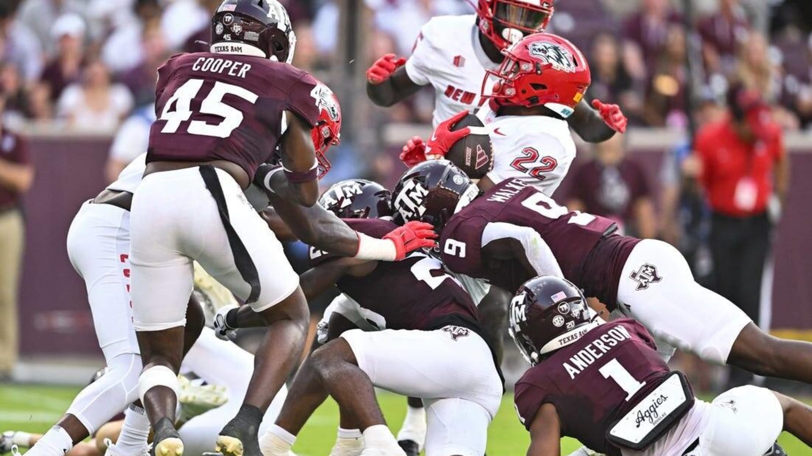 No. 23 Texas A&M cruises to 52-10 win over New Mexico
