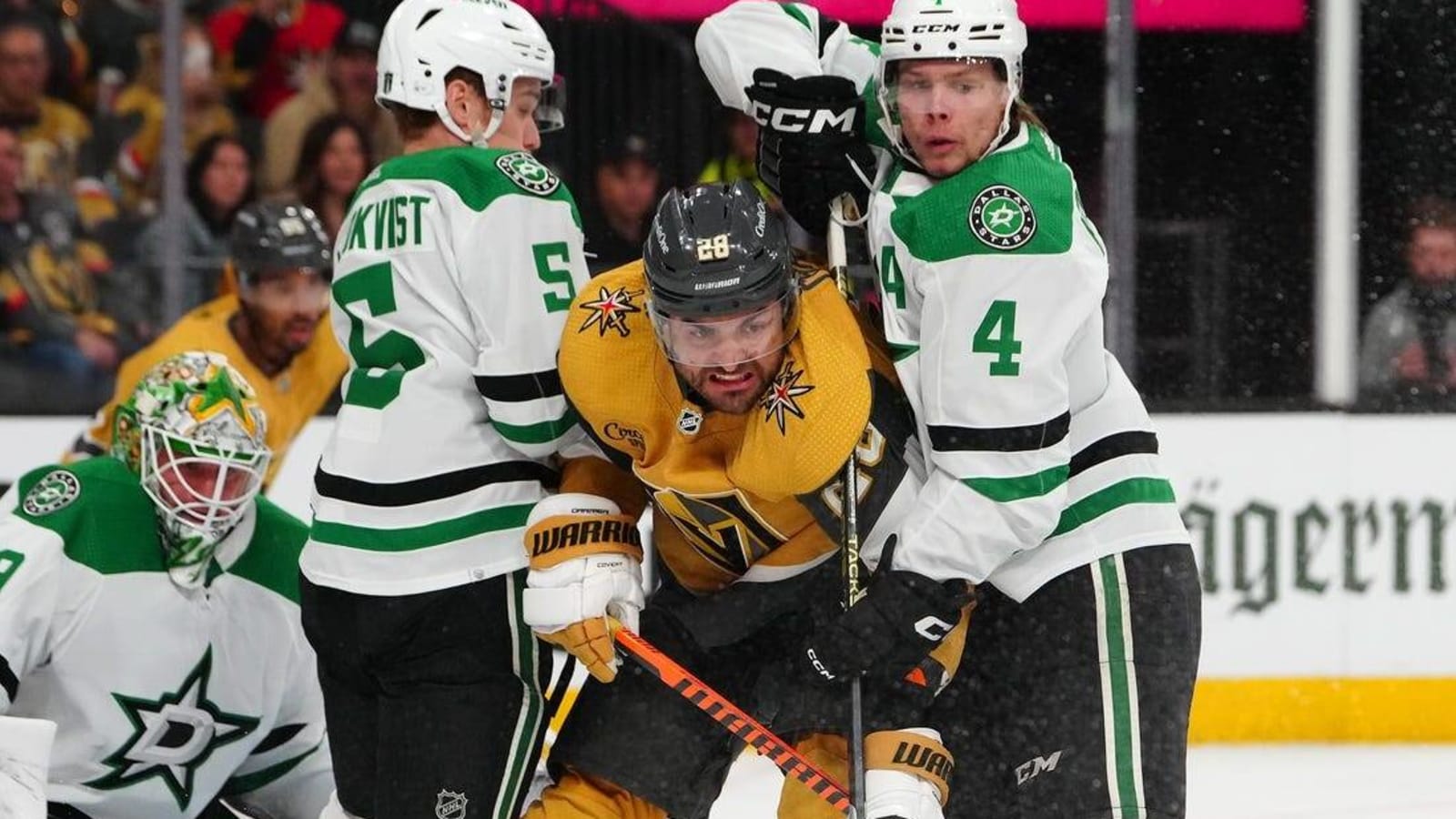 Golden Knights score twice in 3rd to force Game 7 vs. Stars