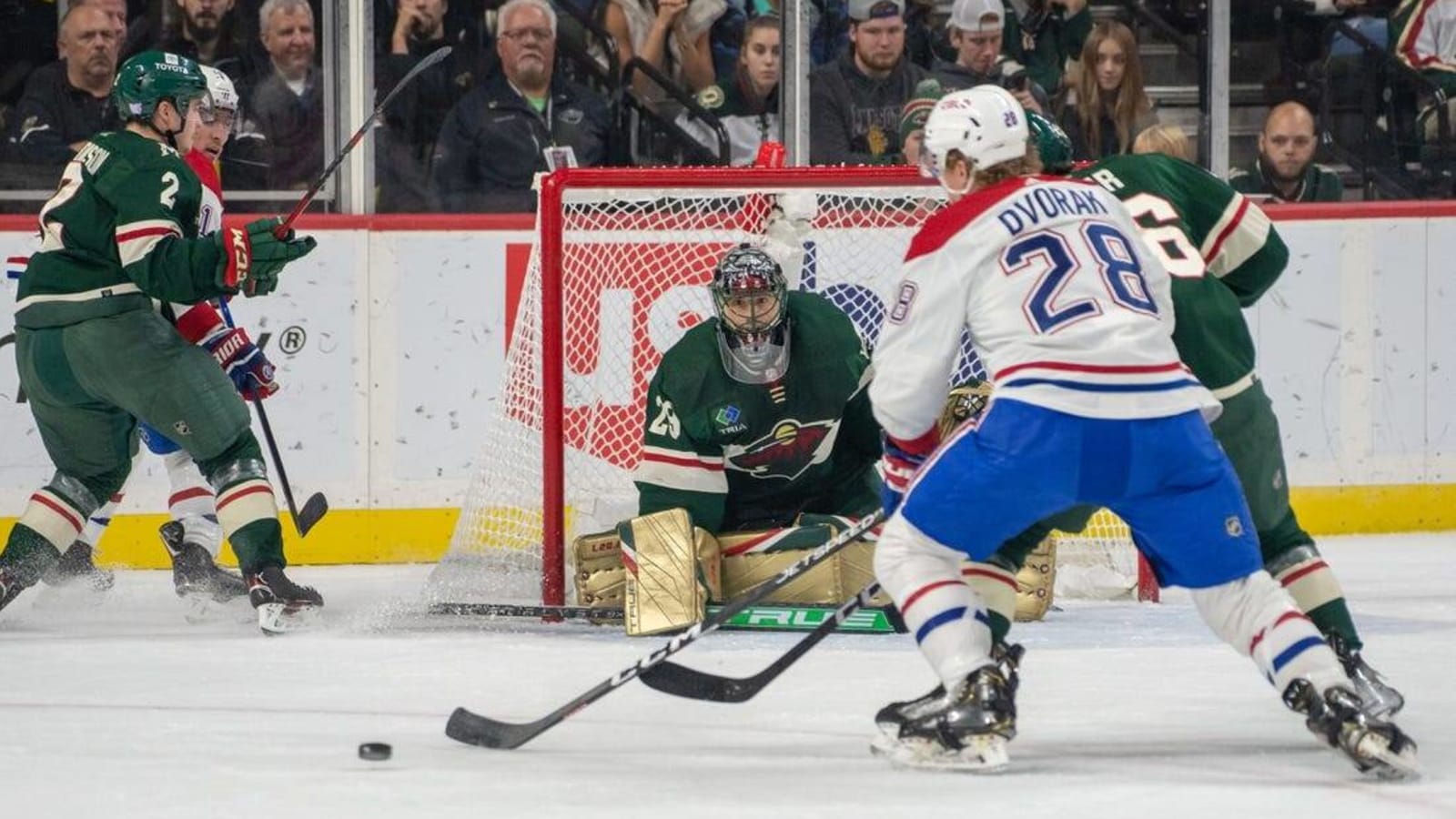 Kirill Kaprizov nets pair as Wild take down Canadiens