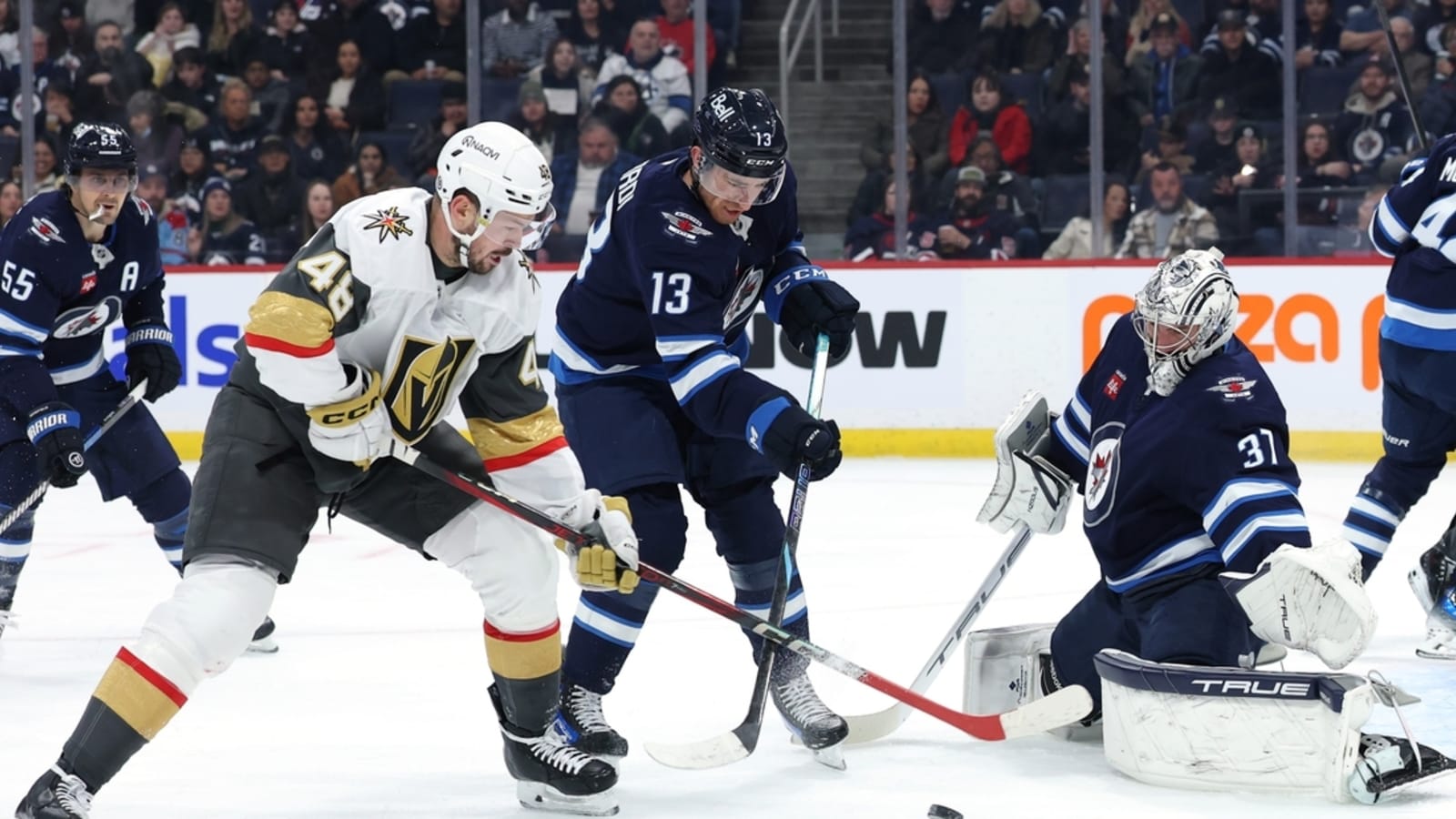 Golden Knights need OT to extend win streak vs. Jets