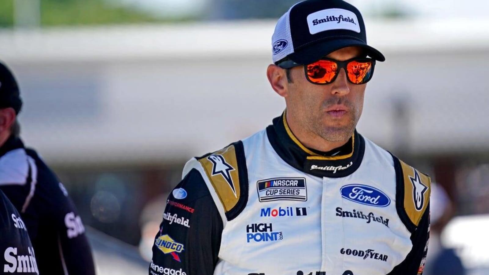 Aric Almirola reaches deal to remain with Stewart-Haas Racing