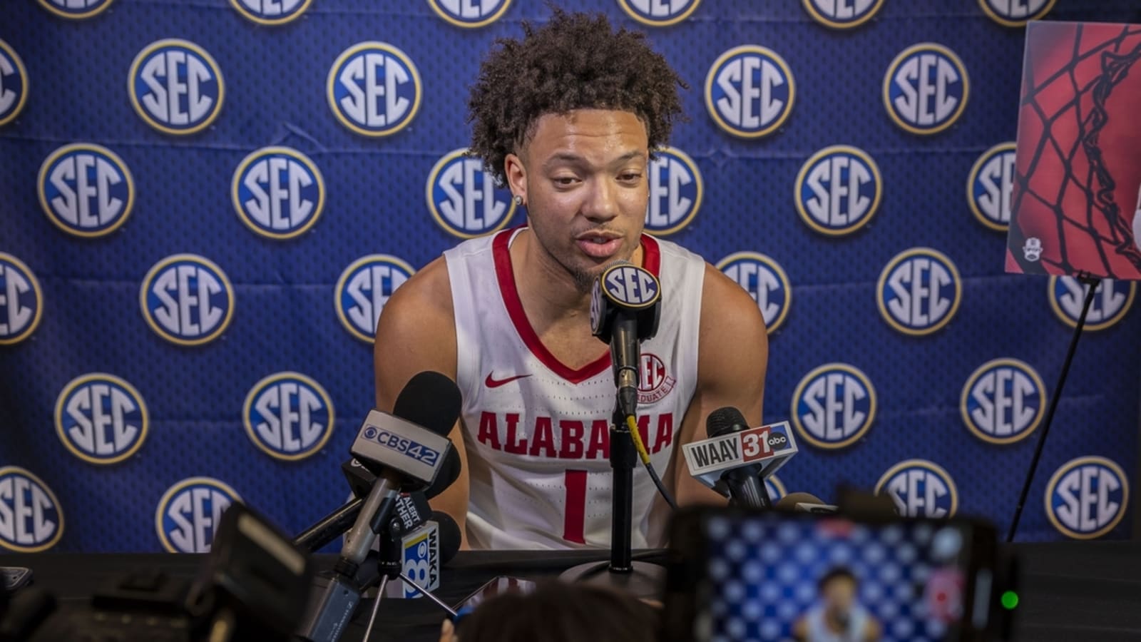 Mark Sears, No. 2 Alabama to get started vs. UNC Asheville