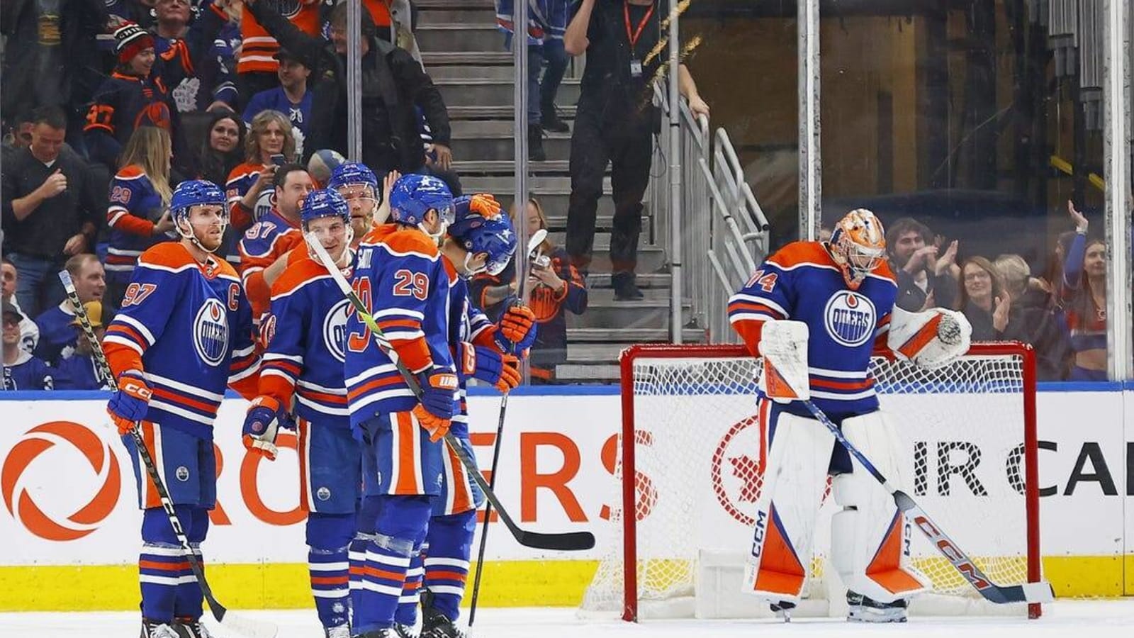 Oilers put 11-game win streak up against ailing Kraken