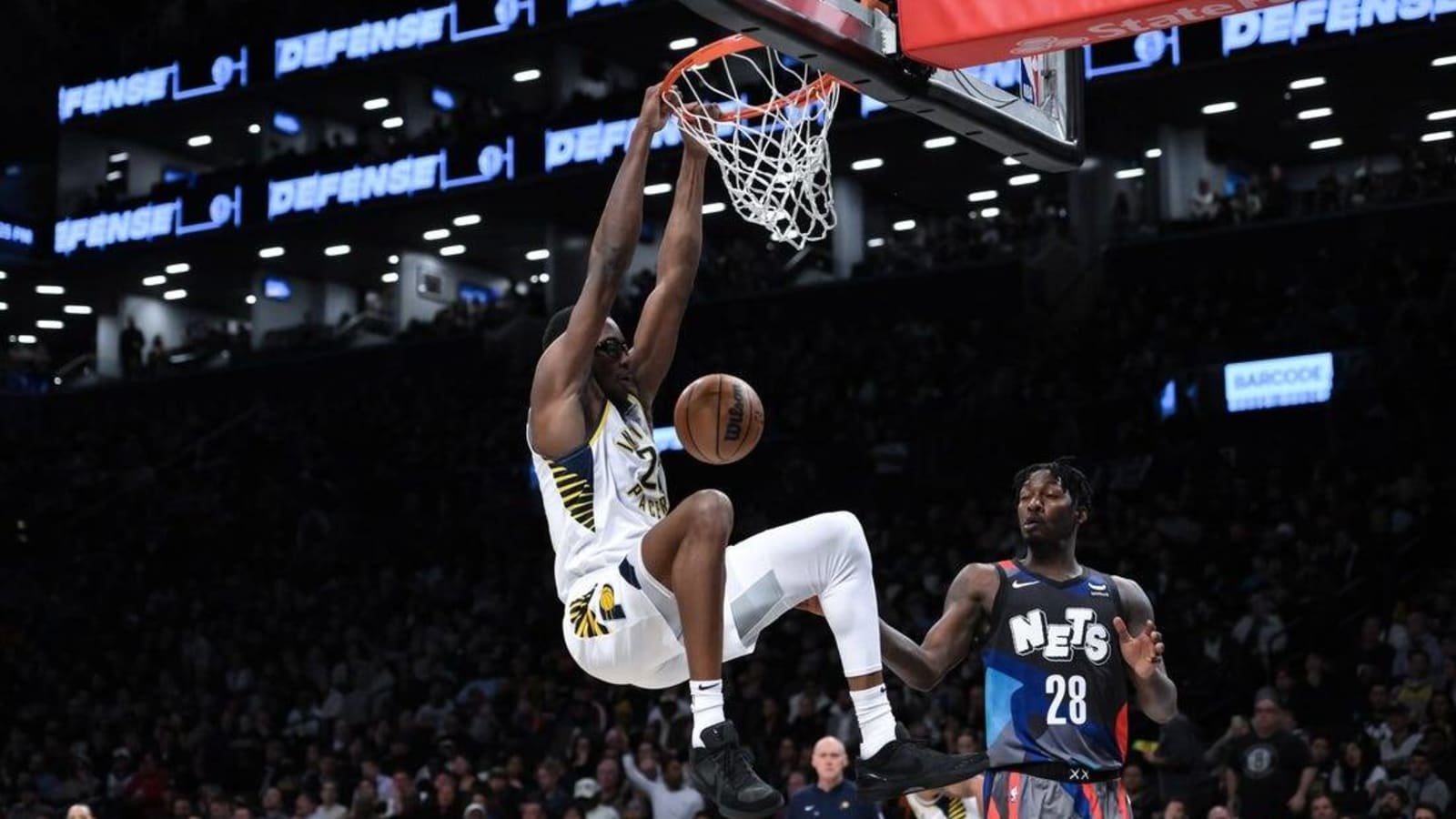 Nets, eliminated from contention, damage Pacers&#39; standing