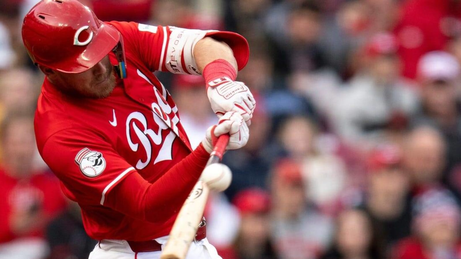 Tyler Stephenson&#39;s grand slam powers Reds past Angels.