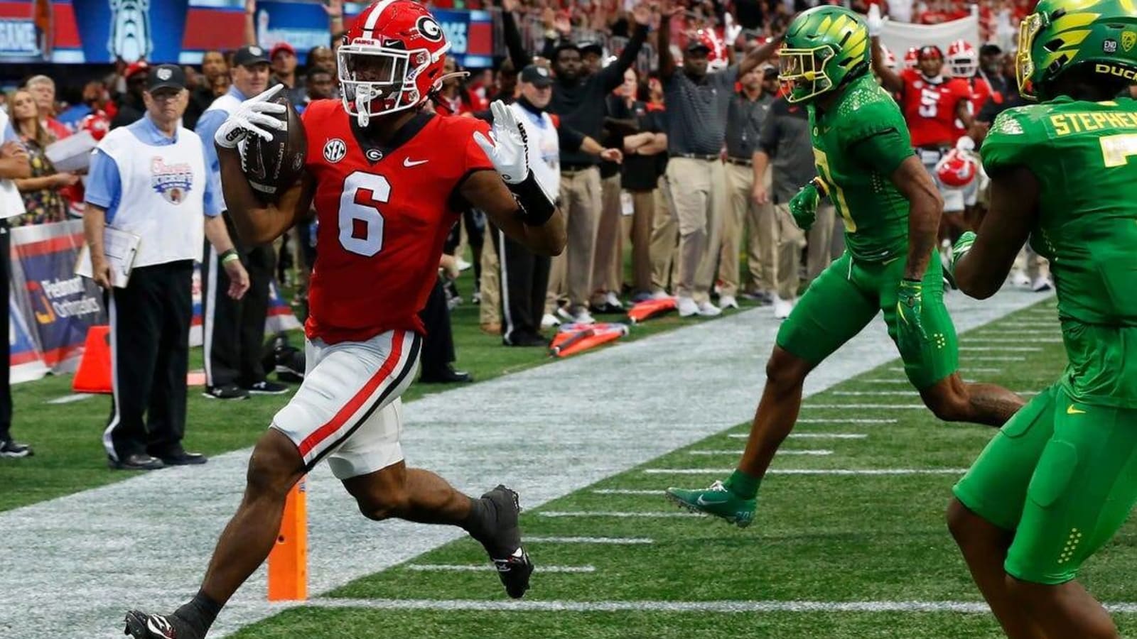 Georgia jumps Ohio St. to No. 2 in AP poll; Alabama on top