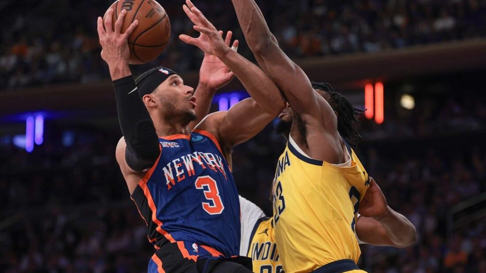 Knicks’ Josh Hart, OG Anunoby questionable for Game 7