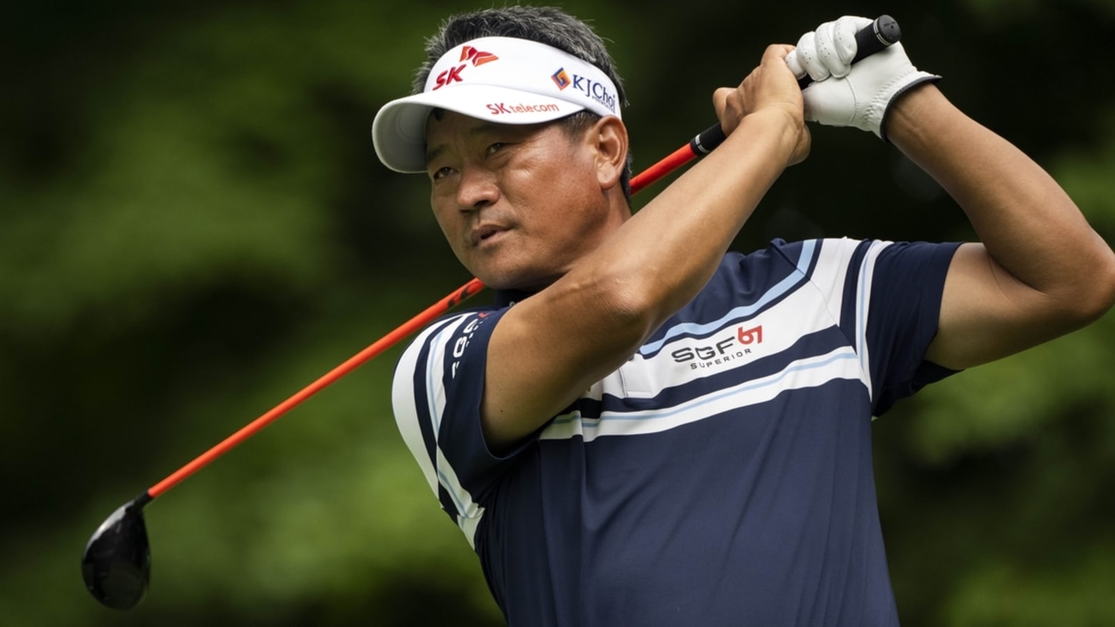 K.J. Choi surges in front at Senior Open Championship