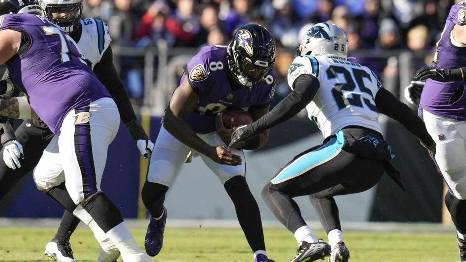 Ravens defeat Panthers in low-octane contest