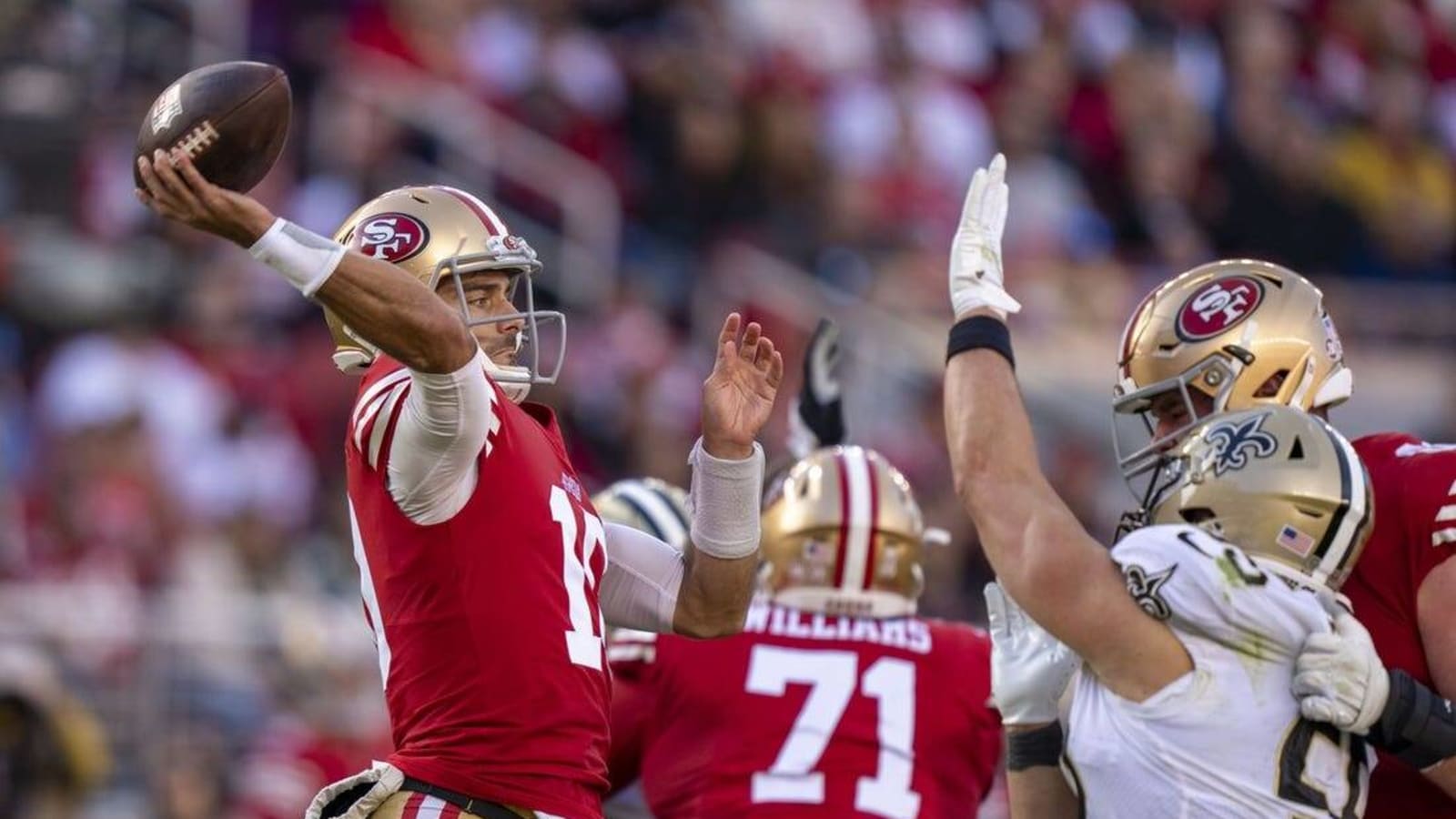 Niners hand Saints first shutout loss since 2001