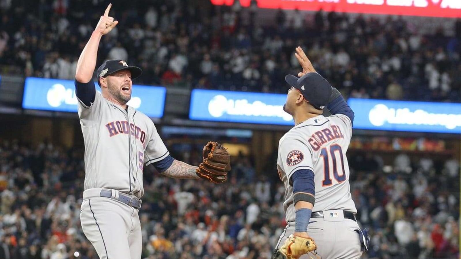 Astros rally to sweep Yankees and set up Phillies game in World