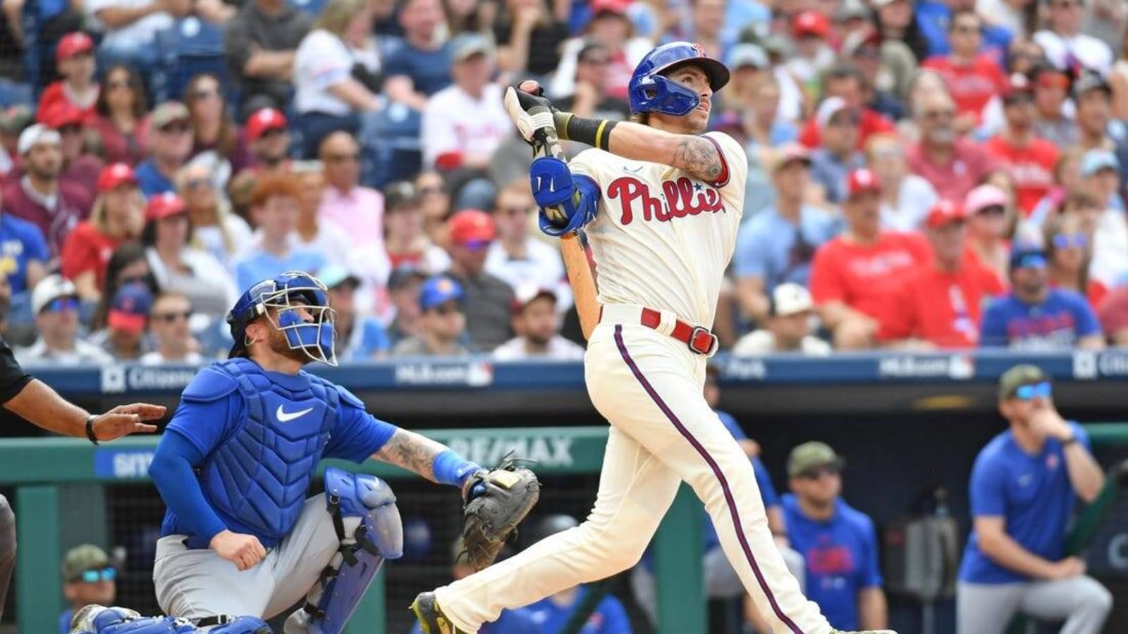 Bryson Stott&#39;s pinch-hit HR lifts Phillies over Cubs